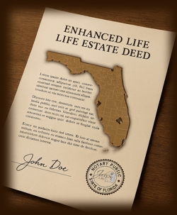 Enhanced life and life estate deed