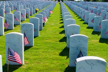 Veterans cemetery